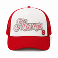 The Baseball Mama Trucker Cap